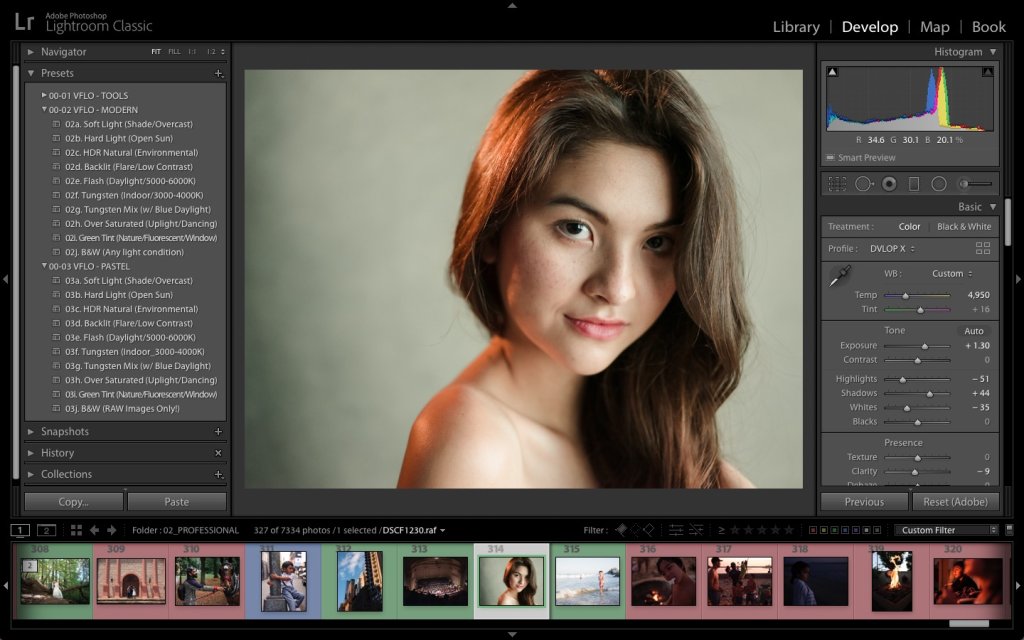What are Preset in Lightroom?